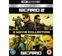 Sicario / Sicario 2: Soldado (4 Blu-Ray) [Edizione: Regno Unito] [Blu-ray]
