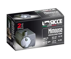 Sicce Mimouse, Mini bomba de recirculación para acuarios acuario 300 litros/h