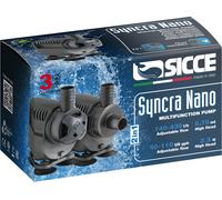 SICCE SYNCRA NANO Bomba 430 l/h Altura 0,7 m Función WET & DRY