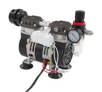 SICHENSH Bomba de vacío profesional sin aceite, bomba de vacío de laboratorio con indicador transparente, bomba de vacío sin aceite, 230 W, 1400 rpm, protección contra sobrecalentamiento, bajo ruido