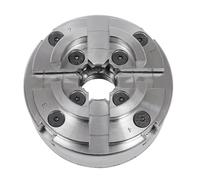 SICHENSH Mandril autocentrado de mandíbula de 4 mordazas M33 para banco de torneado central, forro de precisión ajustable