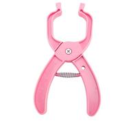 Sicherheitsaugen Werkzeug Zange praktisch und effizient zur einfachen Befestigung von Sicherheitsaugen für Plüschtiere und Handarbeiten aus Kunststoff Christmas Gifts (Rosa)