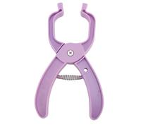 Sicherheitsaugen Werkzeug Zange praktisch und effizient zur einfachen Befestigung von Sicherheitsaugen für Plüschtiere und Handarbeiten aus Kunststoff Christmas Gifts (Púrpura)