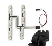 Sicherheitsgurt-Erinnerungssensor, Autositz-Drucksensor | Sicherheitsgurt-Warnungs-Erinnerungspad,Sitzbelegungsmelder, Licht- und Tonwarn-Fahrzubehör für Bus-Autositze, Masaje