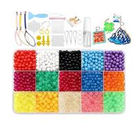Sicherungsperlen leuchten im Dunkeln - DIY-Bastelset, wasseraktivierte Klebeperlen, Schmelzperlen-Set für Kinder, kreatives Kunsthandwerk, Aktivitätsspielzeug-Set mit Schlüsselanhänger-Haken