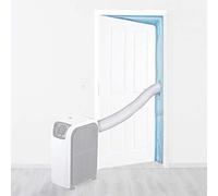 Sichler Exclusive Tubos para el Aire Acondicionado - Sellado Ventanas: Sello de Puerta Universal, para Aires acondicionados móviles con Manguera de Escape (Tubo extracción para Puerta balcón)