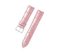 SiChouwz Correa De Reloj De Cuero Genuino, Pulsera Con Patrón Flameado, Superficie De Hielo, Correa Brillante 12 14 16 18 20 22 Mm, Accesorios For Reloj(Pink,22mm)
