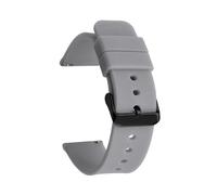 SiChouwz Correa De Repuesto For Reloj De Silicona, Pulsera Deportiva De Goma De 12mm, 14mm, 16mm, 18mm, 19mm, 20mm, 21mm, 22mm Y 24mm(Grey black buckle,19mm)