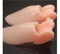 Sichun 1 par Gel Corrector de juanetes protectores de dedos Cabello seperators de dedos del pie