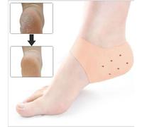 Sichun 1 par silicona Gel talón hidratante calcetines Cracked Pie Cuidado de la piel protectores cojín