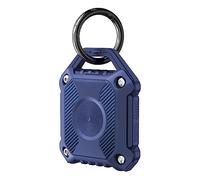 Sichy Impermeable Llavero para AirTag, Tapa Completa del Tornillo 1 Pieza Llaveros AirTag Funda Protectora, Airtags Llavero Portátil Impermeable para Apple AirTag 2021 TPU del Collar de Perro - Gato