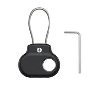 Sichy SmartTag2 - Soporte para Samsung Galaxy SmartTag 2 con cable de alambre, antipérdida, antiarañazos para collar de mascotas, llaves, bolsa, equipaje, funda protectora de 360° para accesorios