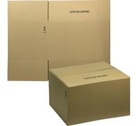 Sicignano Casalinghi Ingrosso Casalinghi Arredo Giardino Hotellerie Caja de cartón americana, 40 x 40 x 90 cm, doble onda, resistente, con símbolos, envío, embalaje, mudanzas, almacén, embalaje