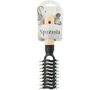 Sicignano | Cepillo para el pelo Sophie - Diseño ergonómico, cerdas delicadas, apto para todo tipo de cabello (semicurva)