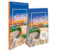 Sicile (guide et carte laminée): Avec 1 carte laminée 1/450 000 (Guide Poche et Carte Laminée)