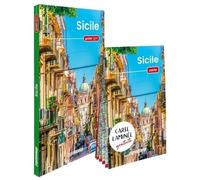 Sicile (guide light): Avec 1 carte laminée 1/450 000