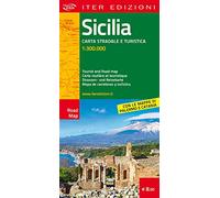 Sicilia. Carta stradale e turistica 1:300.000. Ediz. italiana, inglese, francese, tedesca, spagnola