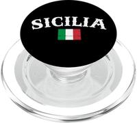 Sicilia Italia Vintage Bandera Italiano PopSockets PopGrip para MagSafe