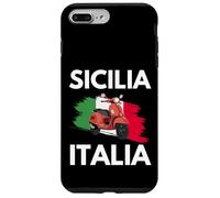Sicilia Italia Y Ciclomotor Italiano En Sicilia Carcasa para iPhone 7 Plus/8 Plus