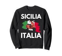 Sicilia Italia Y Ciclomotor Italiano En Sicilia Sudadera