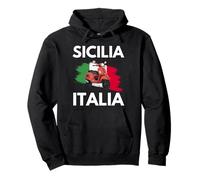 Sicilia Italia Y Ciclomotor Italiano En Sicilia Sudadera con Capucha
