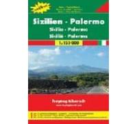 Sicilia-palermo Mapa De Carreteras (1:150000) (freytag & Berndt)