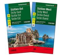Sicilia set 1:150 000: Road and Leisure map: AK 0634