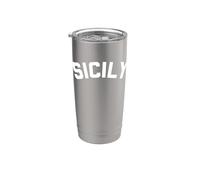 Sicilia Vaso térmico de acero inoxidable de doble pared