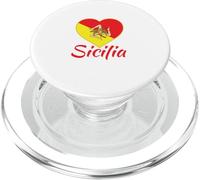 Sicilian Pride - Sicilia - Camiseta I Love Sicily Trinacria PopSockets PopGrip para MagSafe