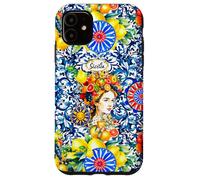 Siciliano Moros Cabeza Colorido limón Arte Carcasa para iPhone 11