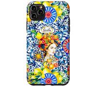 Siciliano Moros Cabeza Colorido limón Arte Carcasa para iPhone 11 Pro MAX