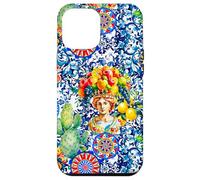 Siciliano Moros Cabeza Colorido limón Arte Carcasa para iPhone 12 Pro MAX