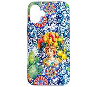 Siciliano Moros Cabeza Colorido limón Arte Carcasa para iPhone 16 Plus