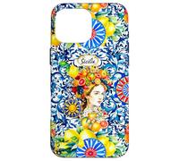 Siciliano Moros Cabeza Colorido limón Arte Carcasa para iPhone 16 Pro MAX