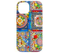 Siciliano moros Cabeza limón Verano Sol Arte mediterráneo Carcasa para iPhone 14