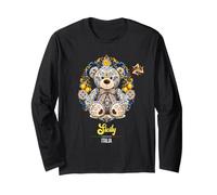 Sicily Italia Teddy Bear Shirt Sicilian Trinacria Lemon Manga Larga