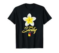Sicily Italy Tropical Flower Yellow Frangipani Aesthetic Art Camiseta