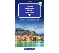 Sicily - Palermo - Catania (15): Mit Palermo und Catania. Inkl. Stadtpläne, Ortsverzeichnis und Reiseinformationen (Regional maps - Italy)