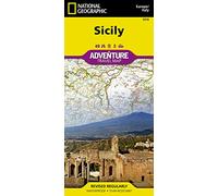 Sicily: Travel Maps International Adventure Map (National Geographic Adventure Map) [Idioma Inglés]