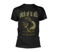 Sick of It All 'Panther' Black T Shirt Black L