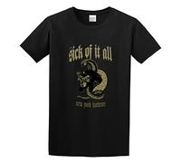 Sick of It All Panther Unisex 100% Cotton Short-Sleeve T-Shirts Black XXXL