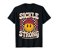 Sickle Strong - Groovy Sickle Cell Awareness Ribbon Camiseta