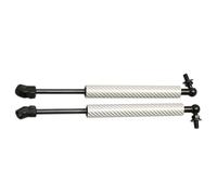 SICOTTON Accesorios De Coche Capó Delantero Capó Modificar Gas Struts Ascensor Soporte Amortiguador para VW para Tiguan 2007-2019(Silver Carbon Fiber)
