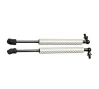 SICOTTON Accesorios De Coche Capó Delantero Capó Modificar Gas Struts Ascensor Soporte Amortiguador para VW para Tiguan 2007-2019(Silver Carbon Fiber)