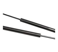 SICOTTON Accesorios De Coche Capó Puntales De Elevación De Soporte Amortiguadores Amortiguador Varillas Resorte De Gas para Mazda 3 para Axela BP 2019-2025(Black Carbon Fiber)