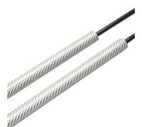SICOTTON Accesorios De Coche Capó Puntales De Elevación De Soporte Amortiguadores Amortiguador Varillas Resorte De Gas para Mazda 3 para Axela BP 2019-2025(Silver Carbon Fiber)
