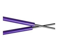 SICOTTON Accesorios De Coche Capó Puntales De Elevación De Soporte Amortiguadores Amortiguador Varillas Resorte De Gas para Mazda 3 para Axela BP 2019-2025(Purple Carbon Fiber)