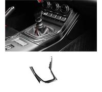 SICOTTON Cubierta De Fibra De Carbono Consola Central Coche para Toyota GR86 2021 2022 2023 2024 2025 LHD Molduras Interiores Automóviles