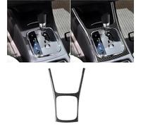 SICOTTON Cubierta Fibra Carbono Panel De Cambio Marchas Pegatina Decorativa para Mercedes para Benz Clase B W245 2005-2011 Molduras Interiores Automóviles(Black)