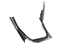 SICOTTON Cubierta Fibra Carbono Real Consola Central Coche para Subaru para BRZ 2021 2022 2023 2024 2025 Volante A La Izquierda Molduras Interiores Automóviles